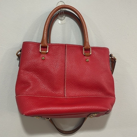 Dooney &. Bourke Red Chealsea Tote Shopper Purse - Picture 3 of 15